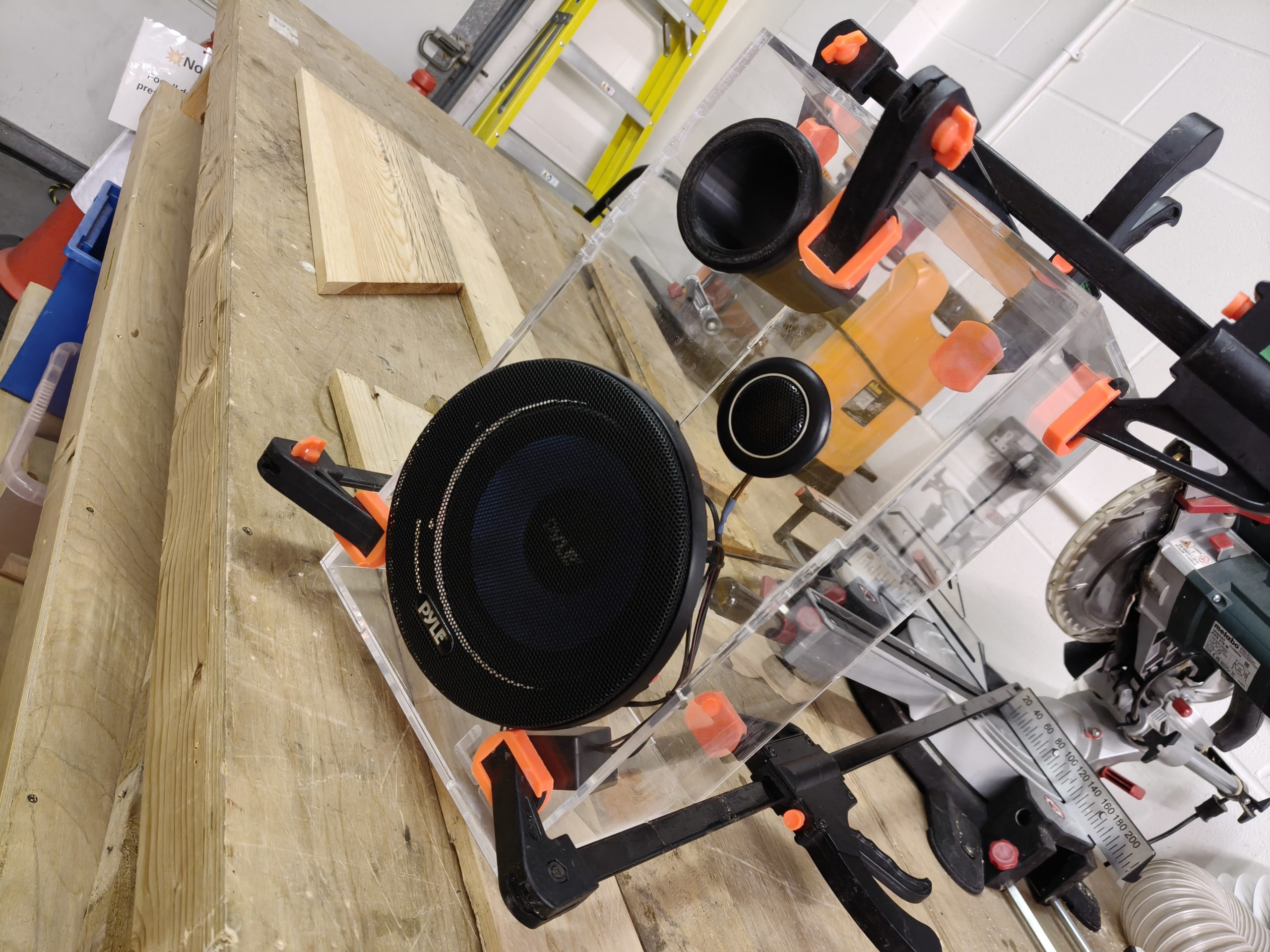 Building Confidence Through Creativity: LB’s Progress with His Speaker Project