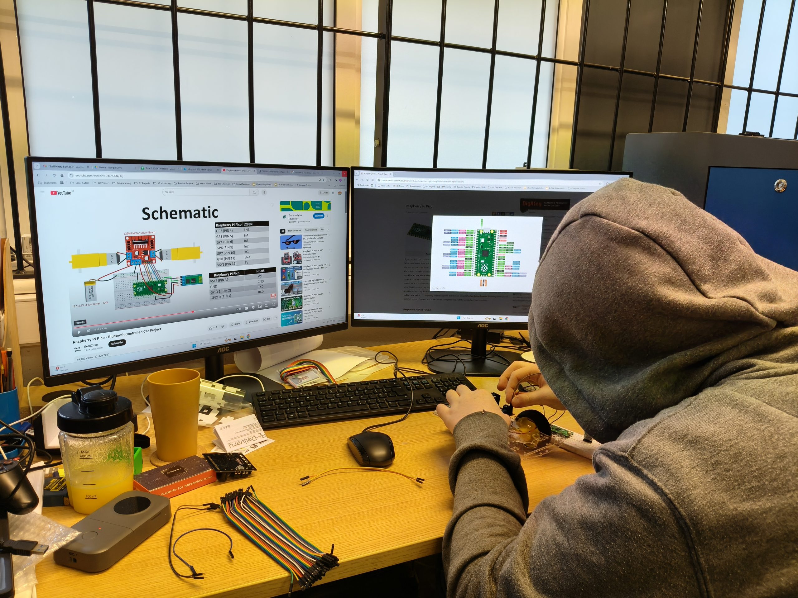 Driving Innovation: AC’s Progress on His Remote-Controlled Car Project