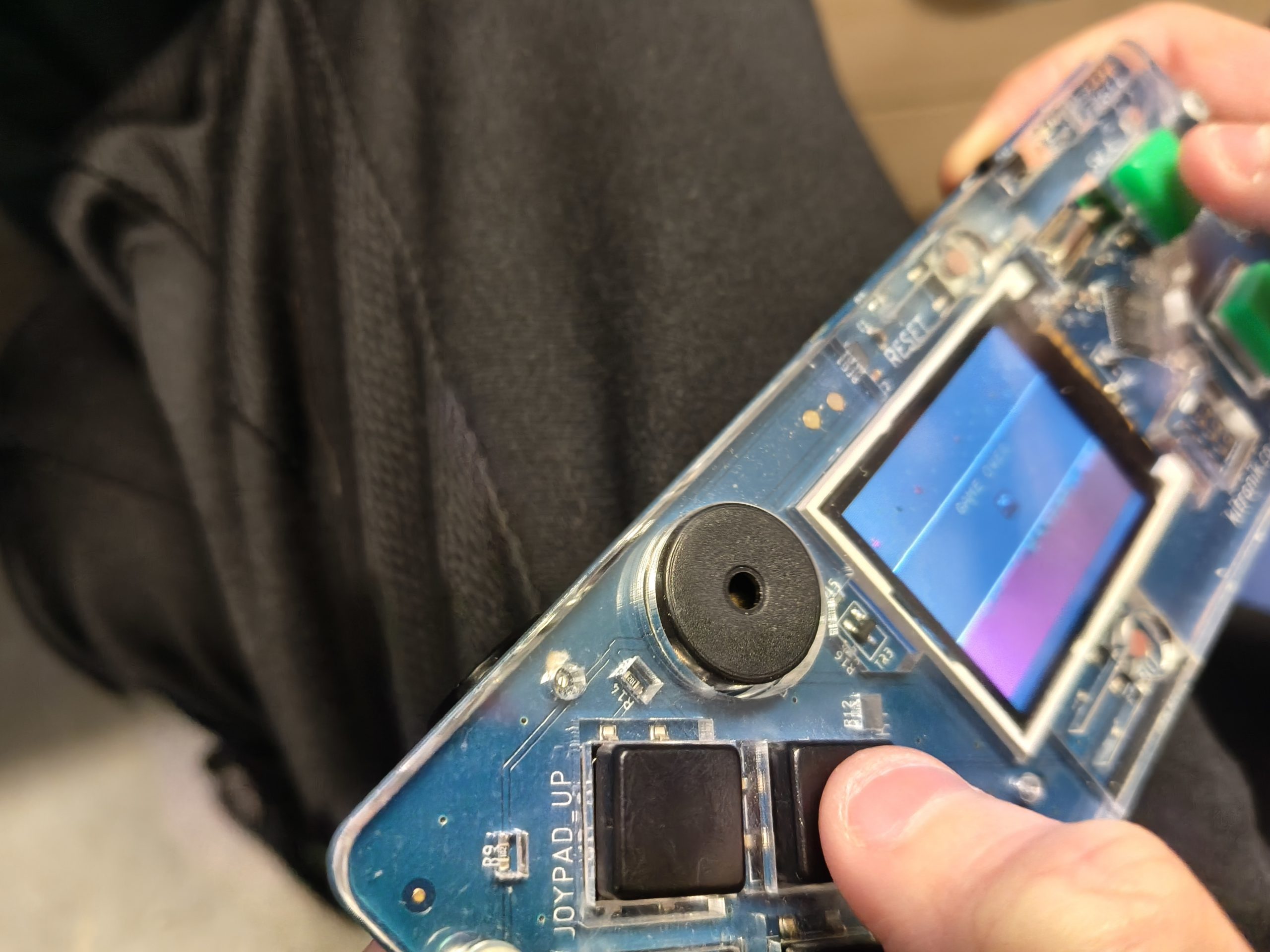 Refining the Experience: ES Develops His Arcade Game