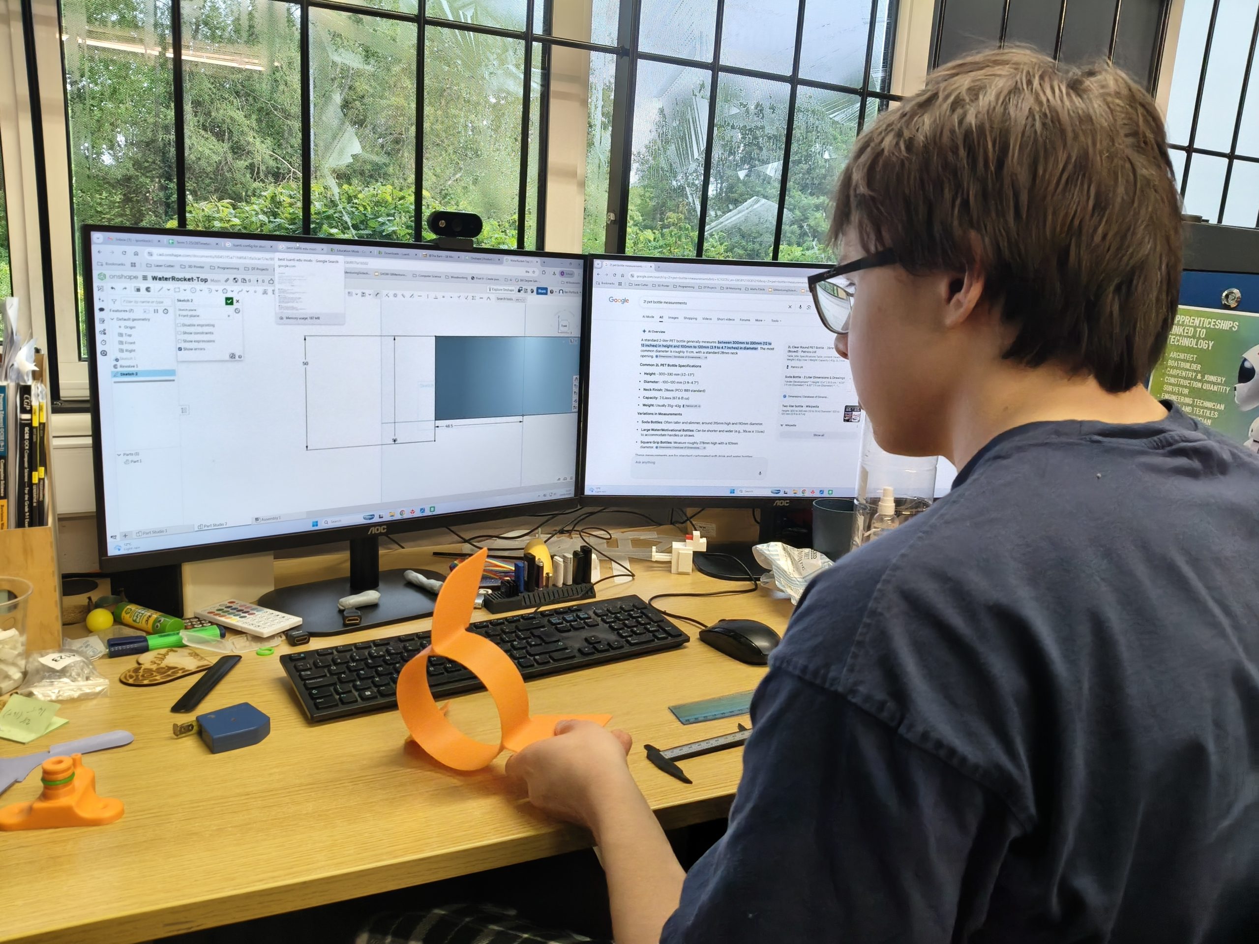 Designing for Flight: AF Develops a Water Rocket System